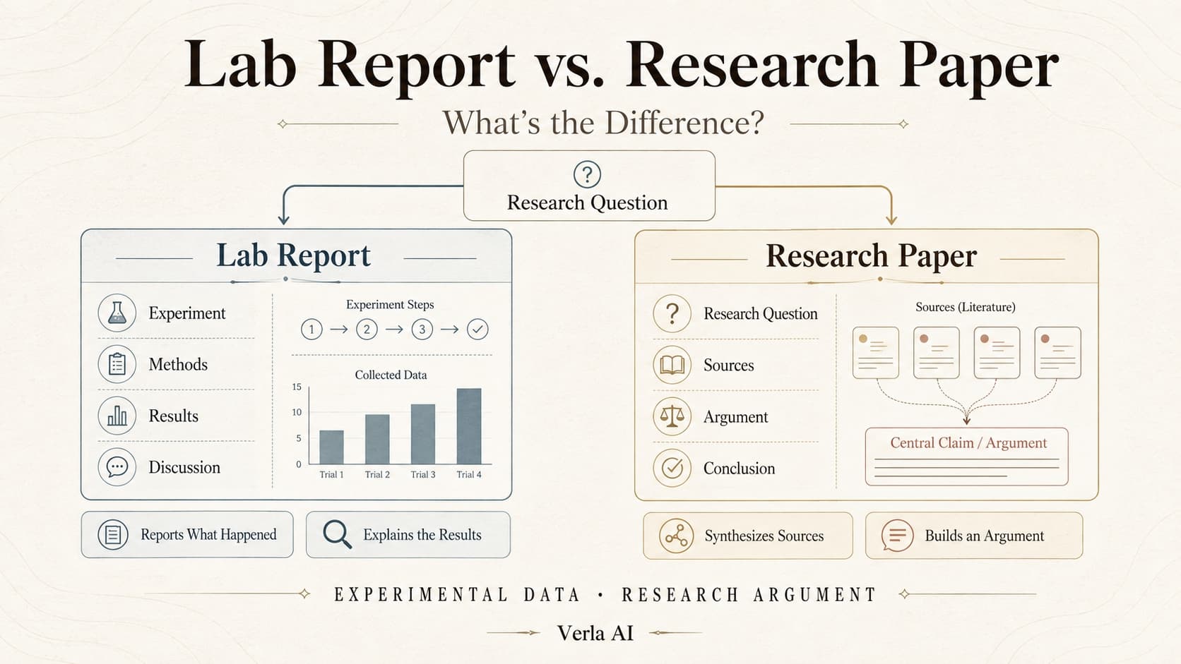 Lab Report vs. Research Paper: What's the Difference?