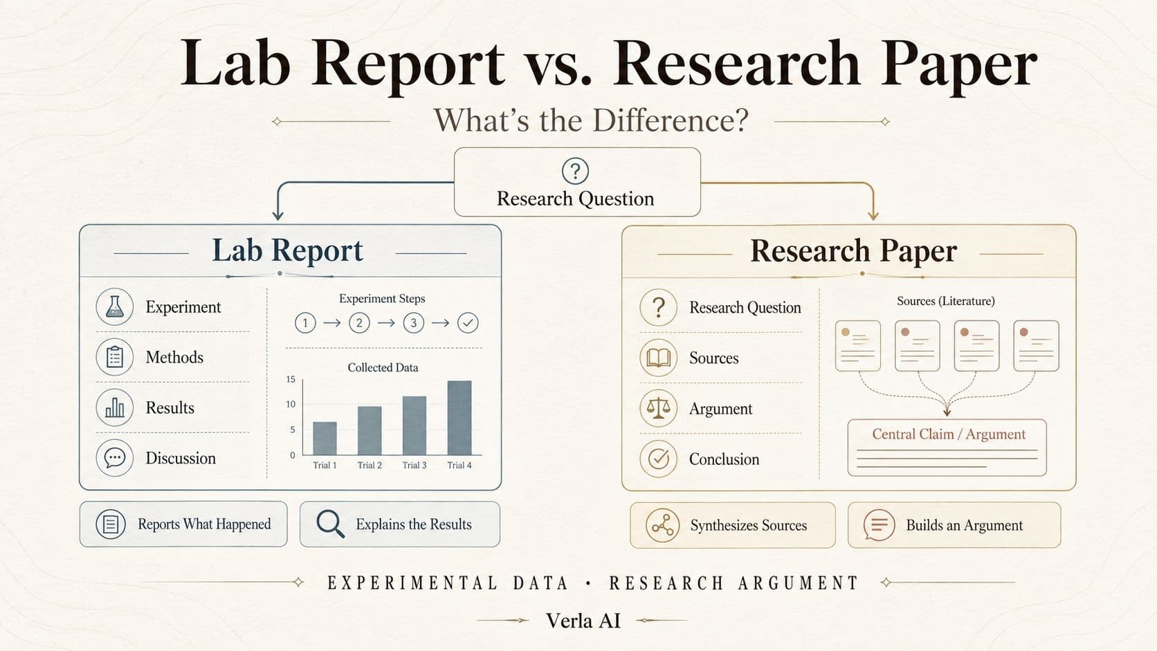 Lab Report vs. Research Paper: What's the Difference?