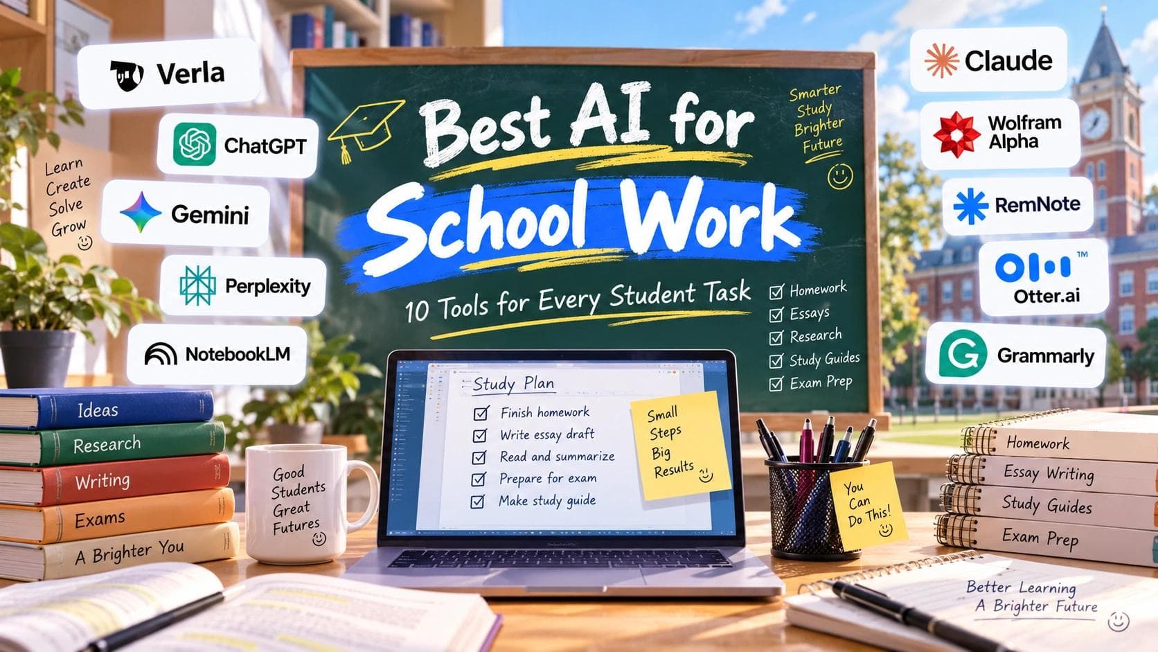 Best AI for School Work: Tools for Every Student Task