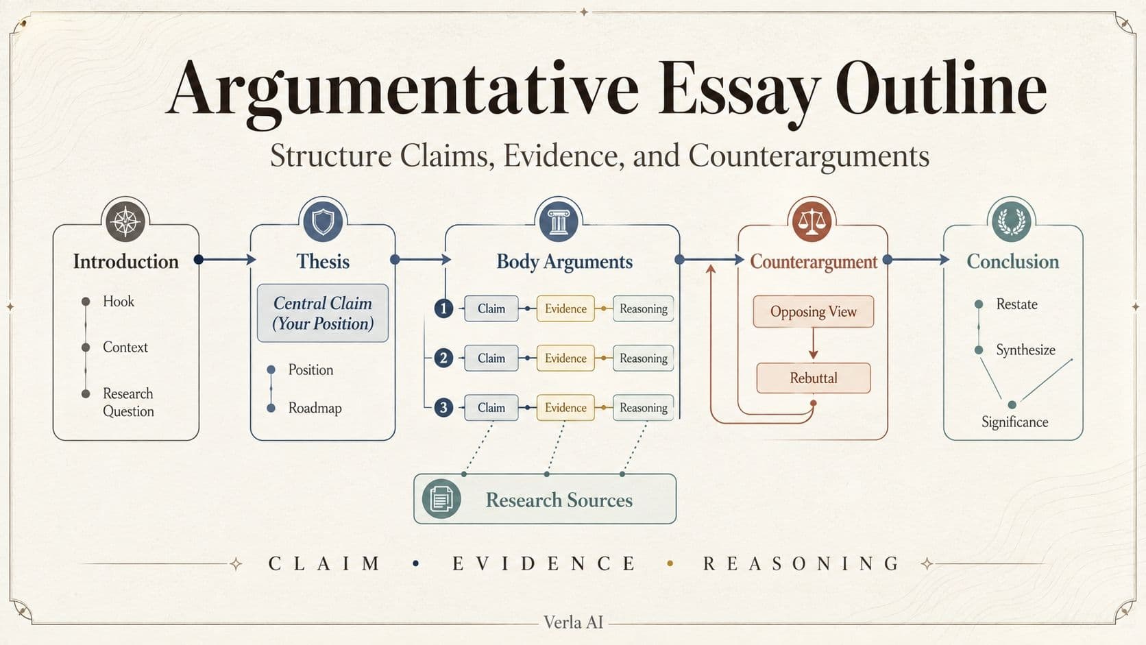 How to Write an Argumentative Essay Outline in a Research Paper