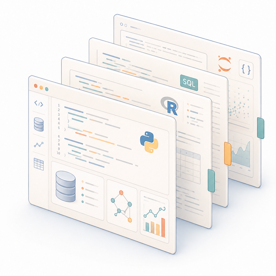 Coding and data task illustration